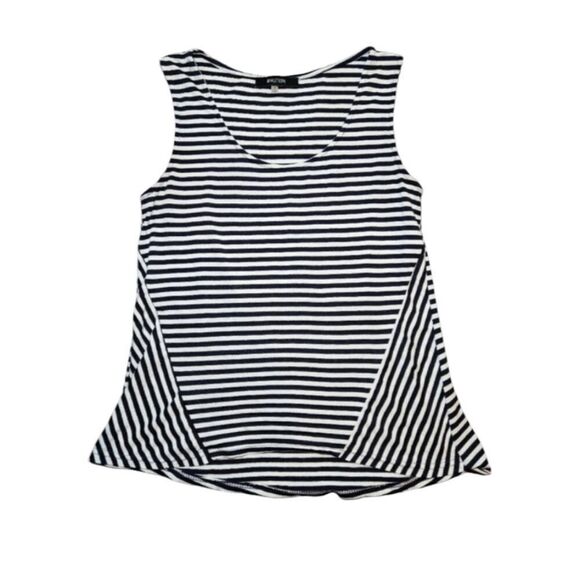 41 Hawthorn Tops - 41 Hawthorn Striped Tank - Navy/White